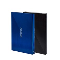 유니콘 2.5인치 외장하드케이스 A타입 알루미늄 HC-2500S, 1개, HC-2500S(블랙)