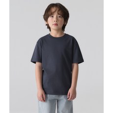 무신사 스탠다드 MUSINSA STANDARD KIDS 릴렉스드 크루 넥 티셔츠 [네이비] MKCTS5K04-NA 418349