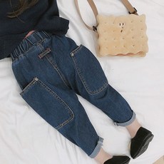 [앙디] F청바지 빅포켓 (F738)_(아동복 아동옷 유아복 의류 남아용 공용 봄 가을 청바지 배기핏 와이드)