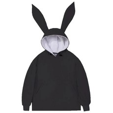 겨울 방수 스키복 아웃도어 플리스 안감 싱글더블 보드 스키 의류 토끼 귀 디자인, 엑스라지, 3. 엑스라지 / P. 블랙 탑(방수/ 기모 ), 1개