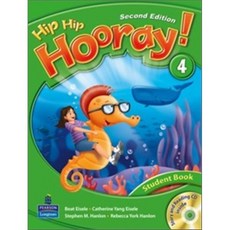 Hip Hip Hooray 4 : Student Book + CD (For Asia), Pearson Longman