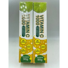 發泡錠 維他命C 20錠 德國 維生素C1000, 1個, 檸檬C1000