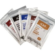 아오미 내추럴 헤나 헤어 칼라100g/10종, 초코브라운, 1개