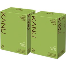 맥심 카누 말차 라떼 24T x 2개, 24개입