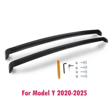 잠글 수 있는 랙 주니퍼 알루미늄 카약 및 자전거 크로스 바 모델 Y용 옥상 수하물 캐리어, 01 For Model Y