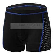 재넌 자전거 쿠션 속바지 엉덩이 패드 팬츠 팬티 L 블루 자전거복 스포츠속바지