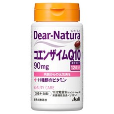 Asahi 朝日 Dear-Natura輔酶Q10 90mg軟膠囊, 1個