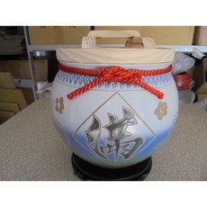 【鵬宗小舖】鶯歌米甕(10斤)，頂級米缸，禮物/禮品 (贈松木蓋及紅巾繩), 1個