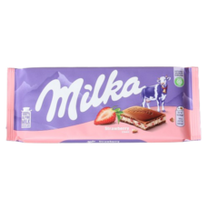 밀카 스트로베리 요거트 초콜릿, 100g, 2개
