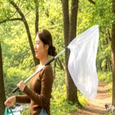 꿀이맘투 3단 길이조절 잠자리채 뜰채