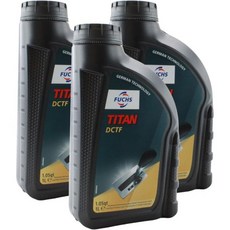 Fuchs 3리터 TITAN DCTF 더블 클러치 변속기 오일3 x 1L, Fuchs 3리터 TITAN DCTF 더블 클러치 변속