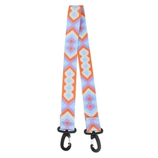 조정 가능한 블랙 나일론 스키 핸들 스트랩 가방 폴 숄더 핸드 캐리어 래쉬 스트랩 포터 후크 루프, 04 blue