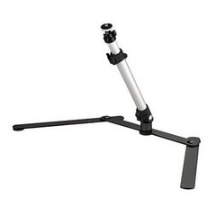 小牛蛙 數位自拍架 翻拍架 垂直 簡易 微距近攝角度可調節, 1個, 黑色