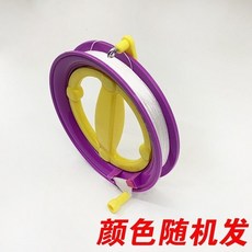 濰坊新款風箏放飛工具綫輪 大軸承水晶自鎖輪, 1個, 18釐米手握輪100米綫不帶 連接器,隨機