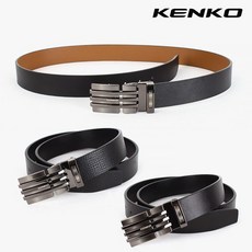 켄코 kn114 남성 정장벨트 자동 스포츠 혁대 혁띠 캐주얼, 블랙C