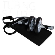 스트레칭기구 튜빙 슬라이드 운동 다이어트 헬스 스트레칭 AB롤러, 본상품
