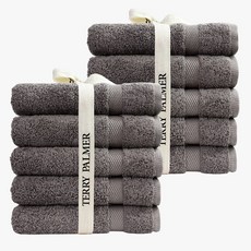 역대특가 테리파머 호텔수건 180g 다이아보더 10장 가성비 수건세트 코마사 타올 수건 욕실수건 세면타올 타월 호텔타올 호텔타월 목욕타올 샤워타올 목욕수건 샤워수건, 12_보더-스톤그레이, 10개