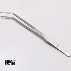 수초 핀셋 어항 꾸미기 수초용 롱 집게 청소 용품 수조 장식 38cm 곡선형, 1개