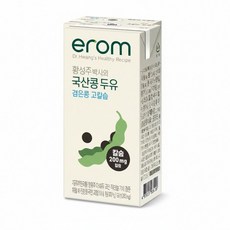 (m)이롬황성주 검은콩고칼슘두유 190ml x 100팩, 100개