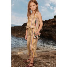 [키즈][국내배송]자라 ZARA TOP RAYAS ALGODÓN LINO 리미티드 에디션 - 오렌지 / 노랑906015