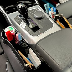 차량용포켓 운전석수납 정리함 사이드포켓 블랙