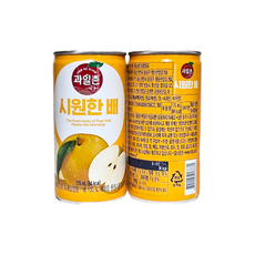 해태 과일촌 시원한 배 드링크 175ml x 10캔 미니캔