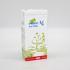 [성진] 선인 에버휩 1030g 식물성 가당 휘핑크림 생크림 (아이스박스 포장상품) 반품불가상품, 1.03kg, 2개