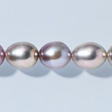 杰鴻 淡水珍珠 馬鈴薯形 粉色 11X12MM 寶石珠珠 DIY手工材料, 1個, 11X12MM 粉色