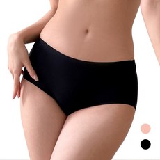 2매 핑크앤다이아 자체제작 심리스 생리팬티 방수 노라인 위생 주니어 청소년 월경팬티