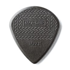 Max-Grip Jazz III Carbon Fiber Pick 1.38MM - 6 Pack