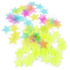 야광별 3cm 100p 노랑 스위치야광 스티커 인테리어, 단품