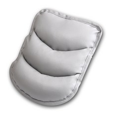 폭신 간편 차량용 콘솔 쿠션 팔걸이 자동차 팔쿠션 암레스트, 그레이, 2개