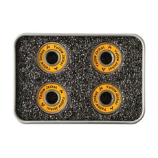 옐로우 재킷 프리미엄 스쿠터 베어링 킥 608 ABEC 9 봄버 블루 4개입, ABEC 11, 1, 주황색