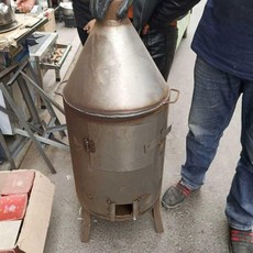 화목 난로 스테인리스 드럼 통 소각기 쓰레기 화덕 낙엽 장작 일반형 1.05m 지름36cm, 두꺼운형 높이1.05m 지름36cm 물끓임 가능