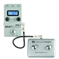 Singular Sound BEATBUDDY MINI 2 鼓組 鼓機 爵士鼓 效果器 街頭藝人 伴奏 直播 公司貨, 1個, 加購專用踏板優惠