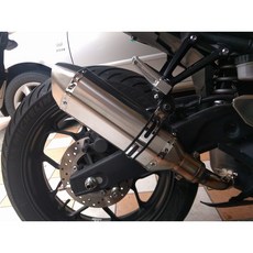 YAMAHA YZF R3 MT-03 專用 白鐵 排氣管 尾段 中段, 1個