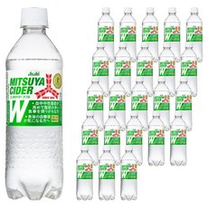 Asahi 朝日 MITSUYA 蘇打氣泡飲, 24瓶, 485ml