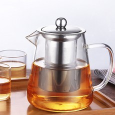 차향기 티포트 차포트 450ml 내열유리 다관, 이미지동일, 1개