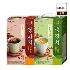 담터 생강차 50T+쌍화차 50T, 1개, 1개입, 15g