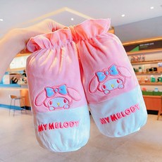 산리오 쿠로미 아동 토시 가을겨울용 귀여운 캐릭터 오염 방지 소매커버, 멜로디