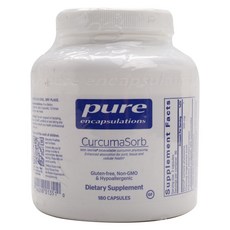 Pure Encapsulations 薑黃素無麩質膠囊, 1個, 180顆