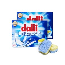 dalli 達麗 洗碗機清潔錠 80入, 1入