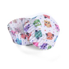 小號防油紙杯 蛋糕紙託 巧克力烘焙模具 馬芬底託 (9cm), 1個, 9cm小號貓頭鷹100個清裝