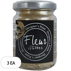 Fleur 글리터 파우더 90g, CHAMPAGNE, 3개