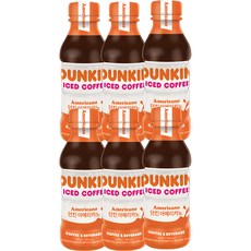 唐恩都樂美式咖啡, 6個, 400ml