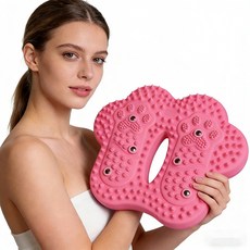 샤이닝포인츠 가정용 실내 운동기구 천국의계단 지압 스텝퍼, 핑크