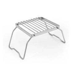 더올데이즈 캠핑 접이식 버너 받침대 휴대용 그리들 냄비 거치대 취사 용품, 소형, 1개