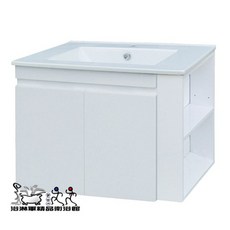 浴淋軍 72cm防水浴櫃 PVC發泡板 臉盆櫃 洗手台, 1個, 盆+櫃, N/A