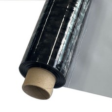 네추럴케어 무점착 인테리어 창문필름 자외선차단 사생활보호 단열필름 고정폭 1m 아파트 베란다 단열시트 간편시공, 연블랙 투명