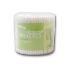 원터치 원형 면봉 300p 귀이개 귀청소 화장, 1개